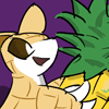 Sandshrew Dancing with Pineapple
