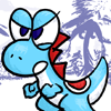 Mad Blue Yoshi