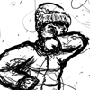 Guy in a Snowstorm